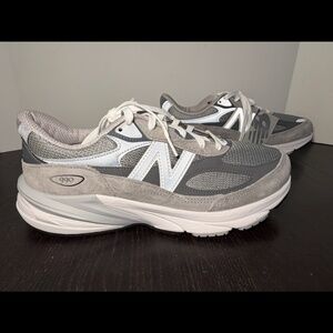 NWT New Balance 990V6 Running Shoes Made In USA Castlerock Grey Mens 112E